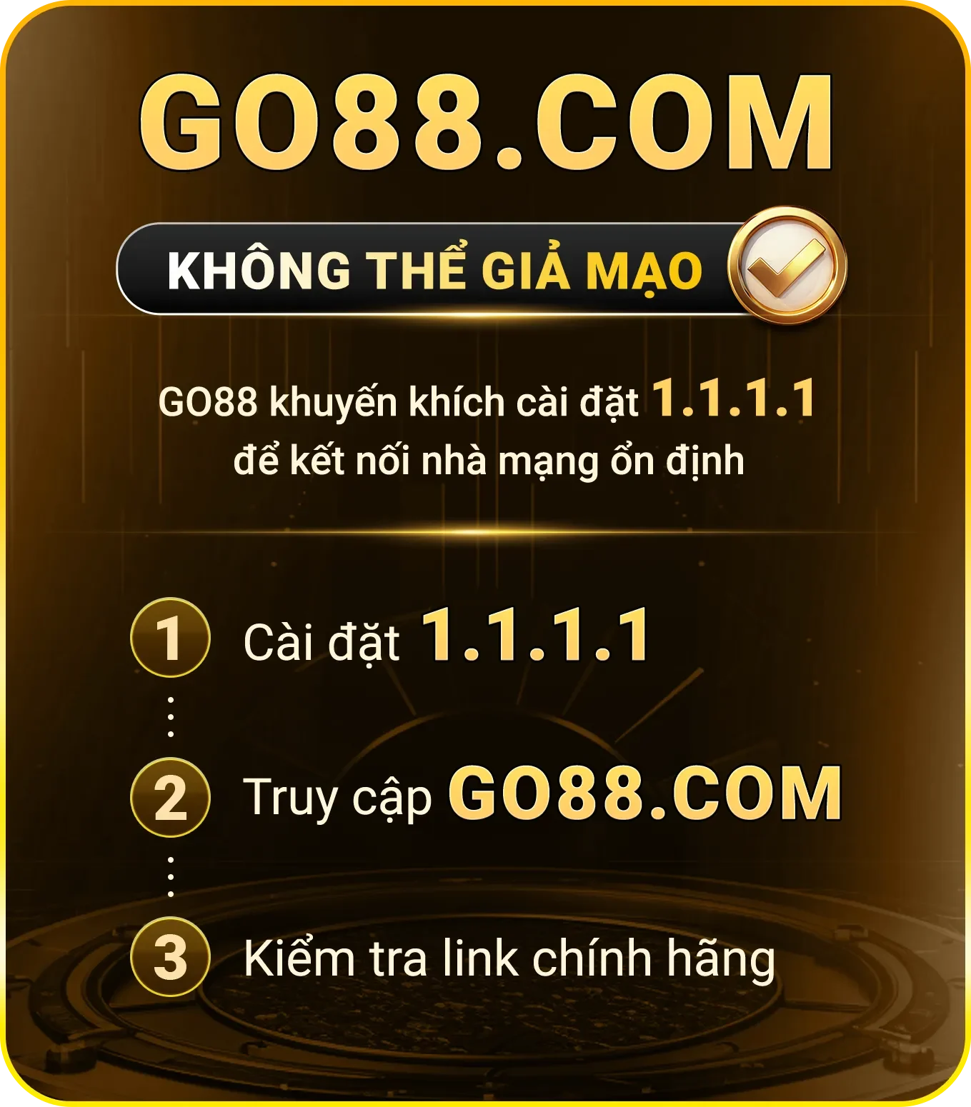 Go88 chính thức không giả mạo